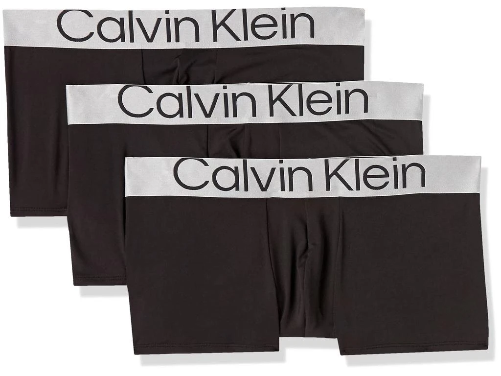 Calvin Klein Underwear Sustainable Steel Micro Low Rise Trunks 3-Pack 1