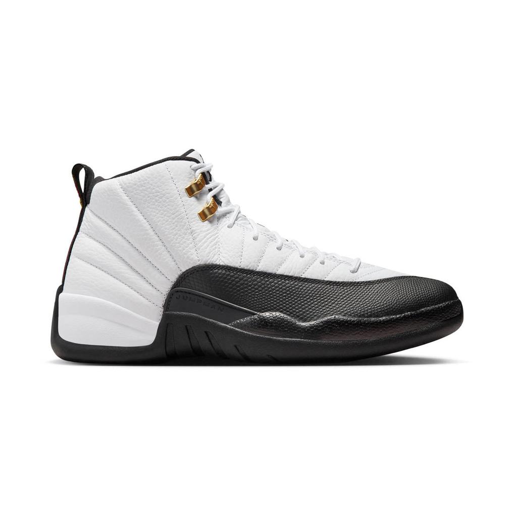 Jordan Mens Air  12 Retro Taxi_White/Black-Taxi