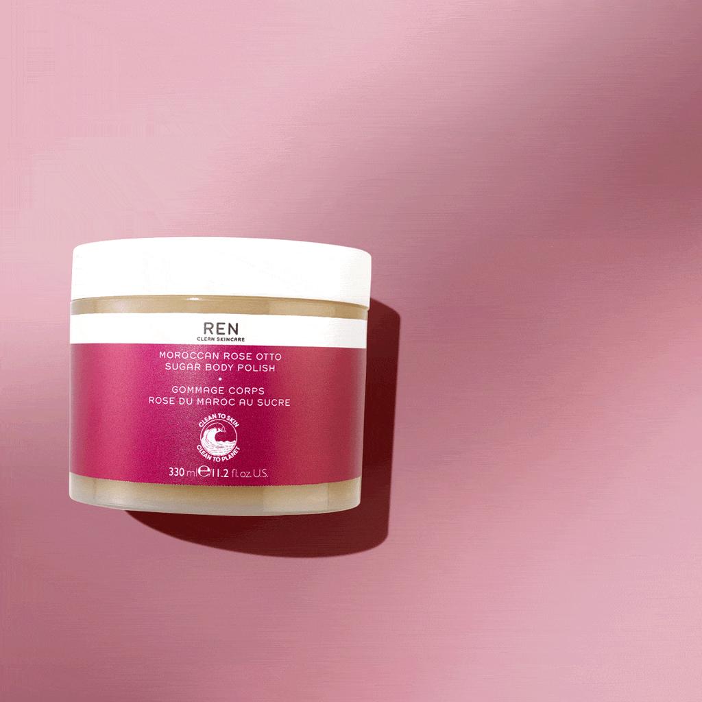 REN Clean Skincare Moroccan Rose Sugar Body Polish