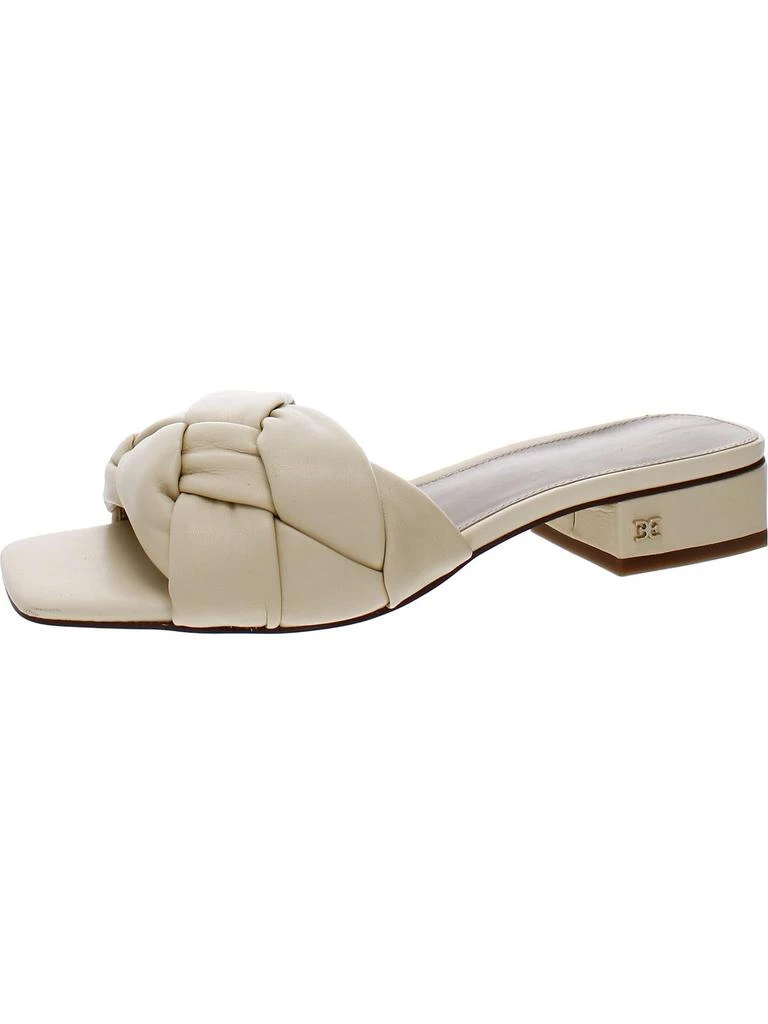 Sam Edelman Dawson Womens Leather Open Toe Heels 12