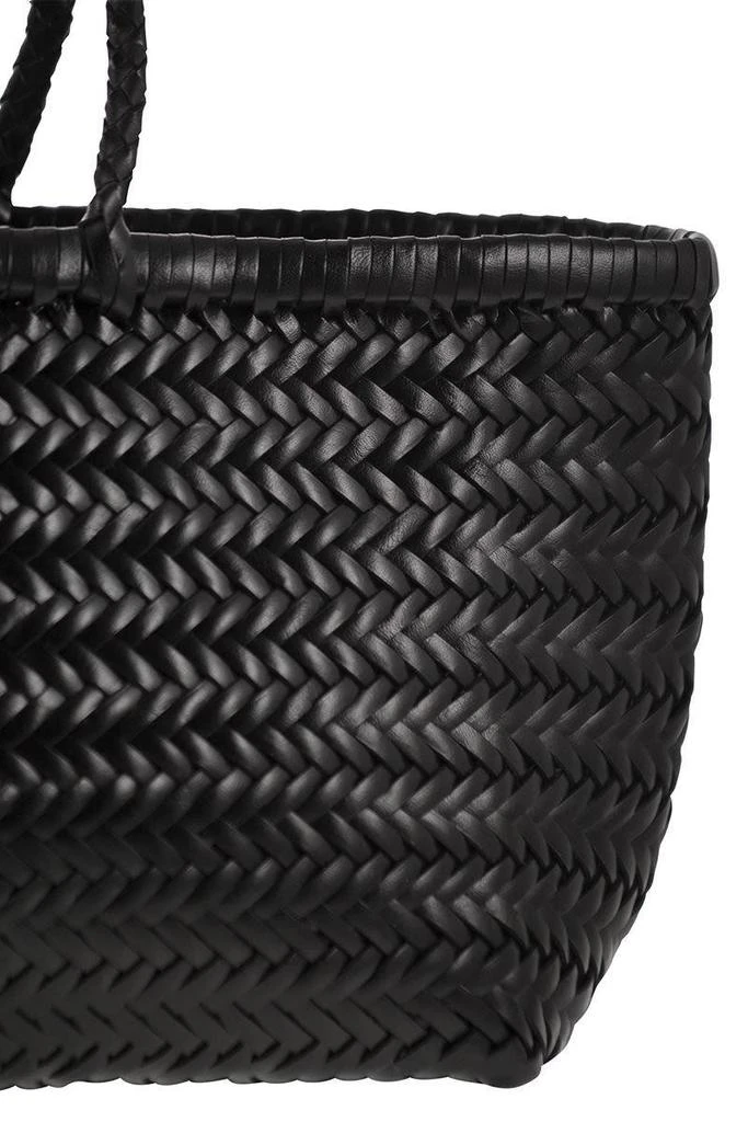DRAGON DIFFUSION Dragon Diffusion Triple Jump Small - Woven Leather Bag 5
