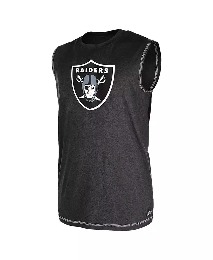 New Era Men's Black Las Vegas Raiders Tank Top 3