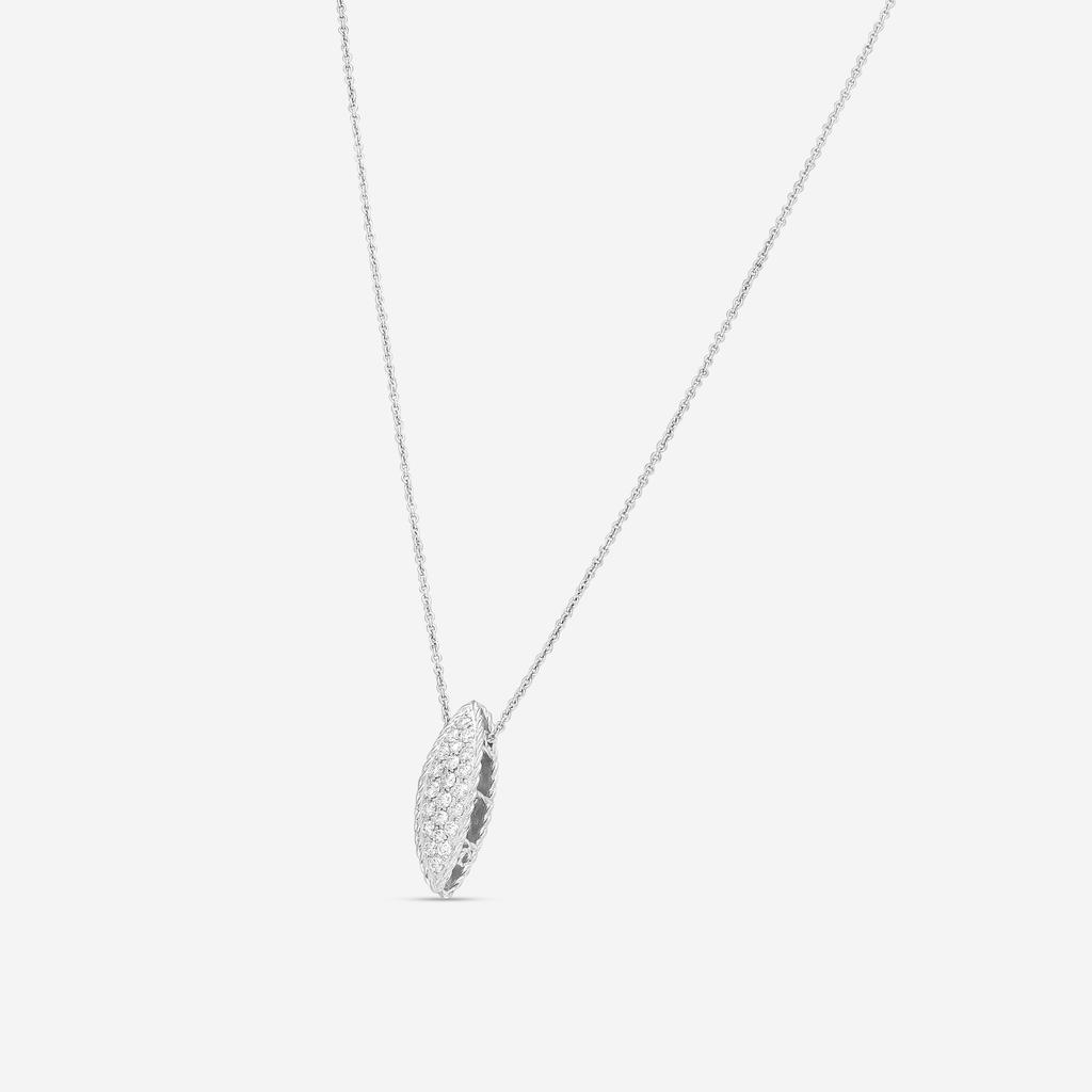 Roberto Coin Roberto Coin 18K White Gold Diamond Pendant Necklace 999188AWCHX0