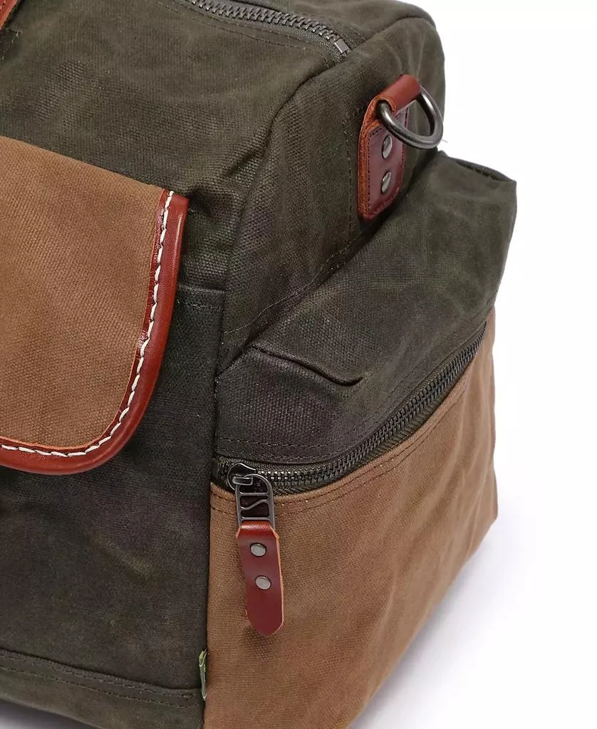 TSD BRAND Stone Creek Waxed Canvas Duffel Bag 14