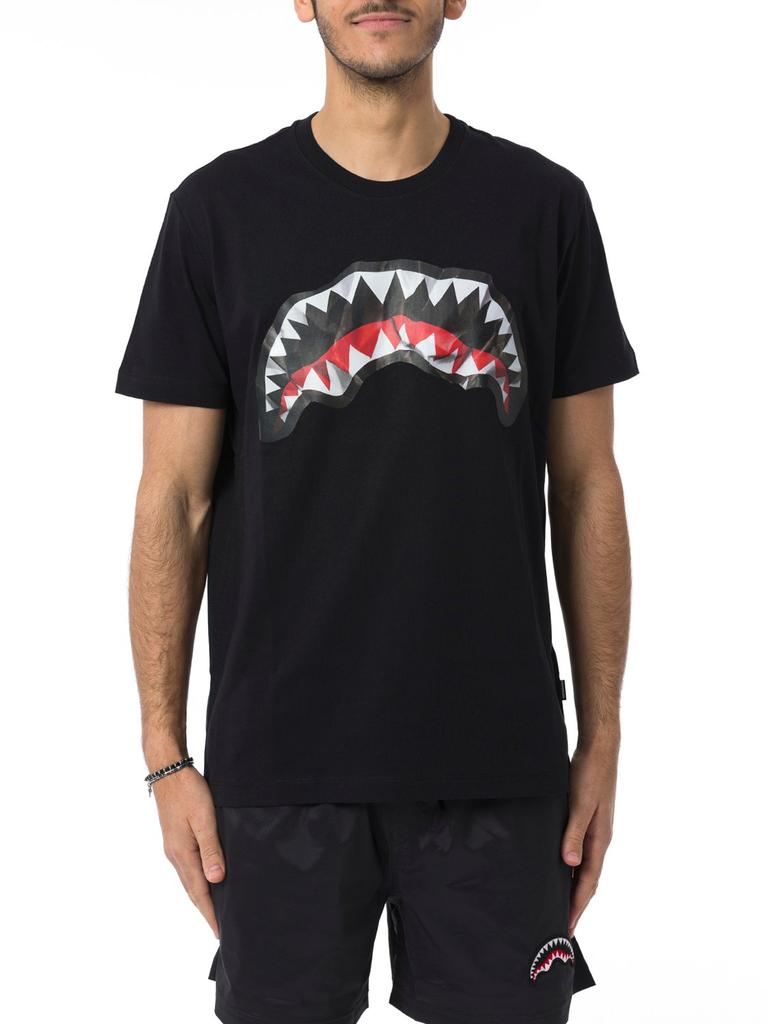 SprayGround Sprayground Crumpled Shark Crewneck T-Shirt