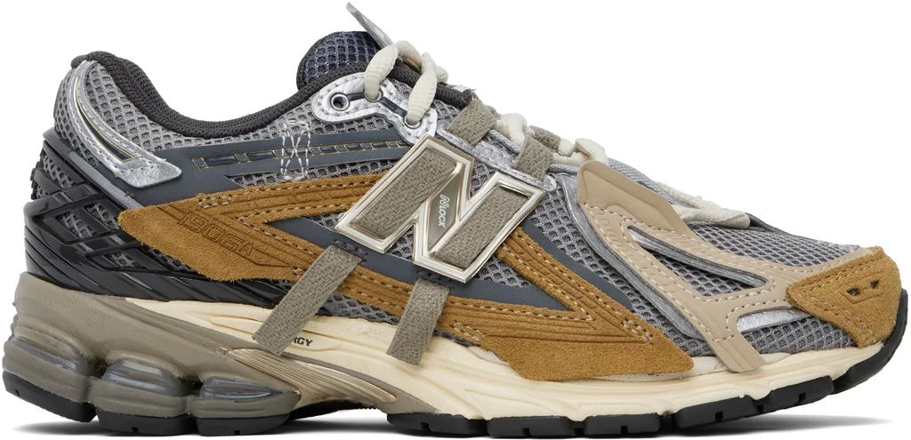 New Balance Gray & Tan 1906A Sneakers 1