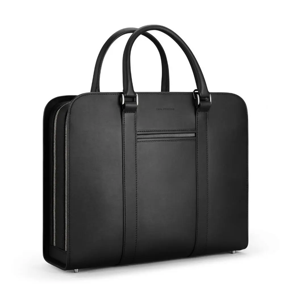 CARL FRIEDRIK Cfc64016401 leather briefcase 1