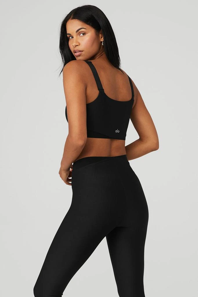 Alo Airlift Corset Bra - Black 2