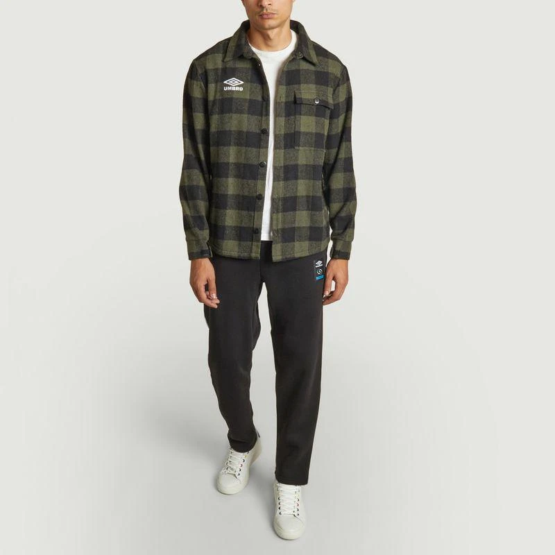 Umbro lifestyle Check overshirt KAKI NOIR UMBRO LIFESTYLE 4