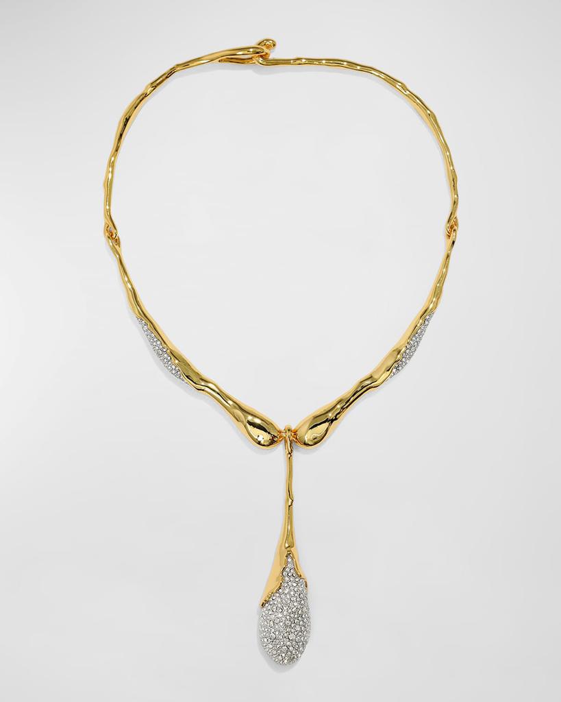 Alexis Bittar Solanales Crystal Teardrop Collar