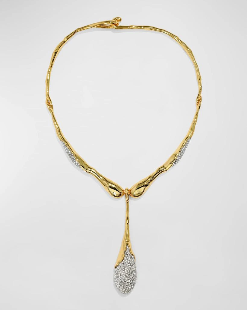 Alexis Bittar Solanales Crystal Teardrop Collar 1