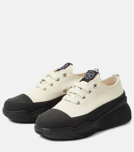 Stella McCartney Loop canvas platform sneakers 5