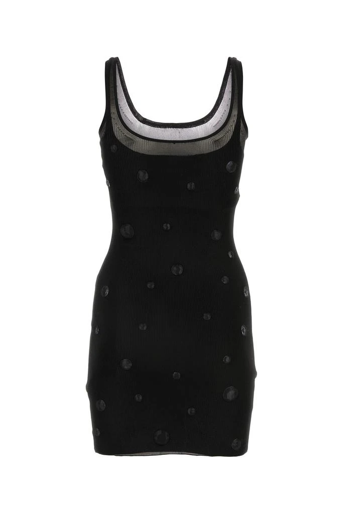 Alexander Wang Black mesh mini dress 1