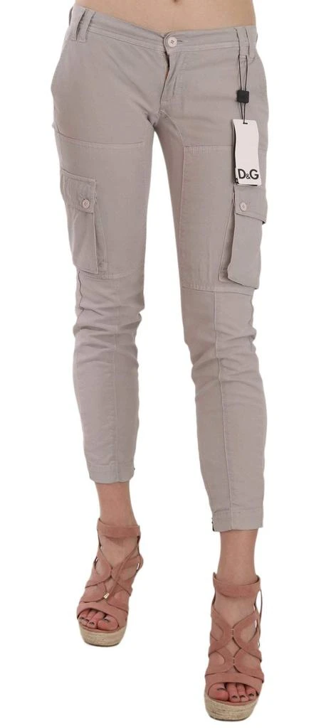 Dolce 
Gabbana Dolce 
Gabbana Casual Fitted Khaki Trousers Pants 3