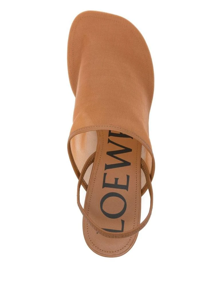 Loewe Loewe Sandals Leather Brown 3
