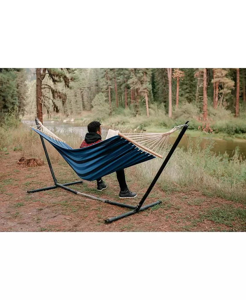 Stansport Cotton Blend Bahamas Hammock - Blue 3