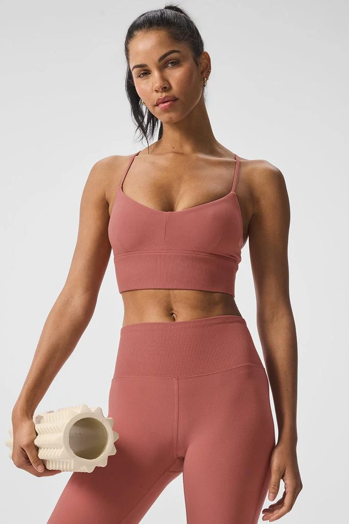 Alo Alosoft Lavish Bra - Soft Terracotta 1