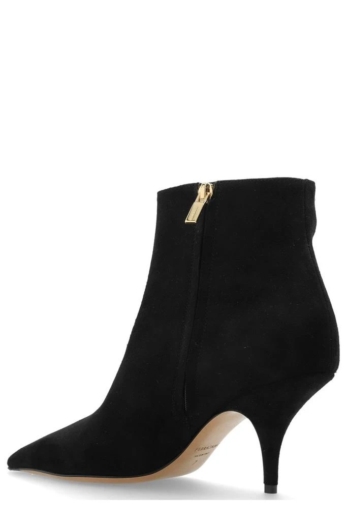 Salvatore Ferragamo Ferragamo Heeled Cutout Ankle Boots 3