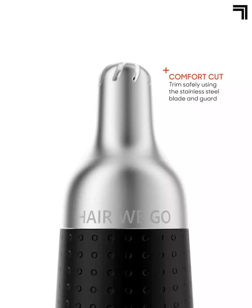 Sharper Image Cordless Water-Resistant Nose + Ear Trimmer 5