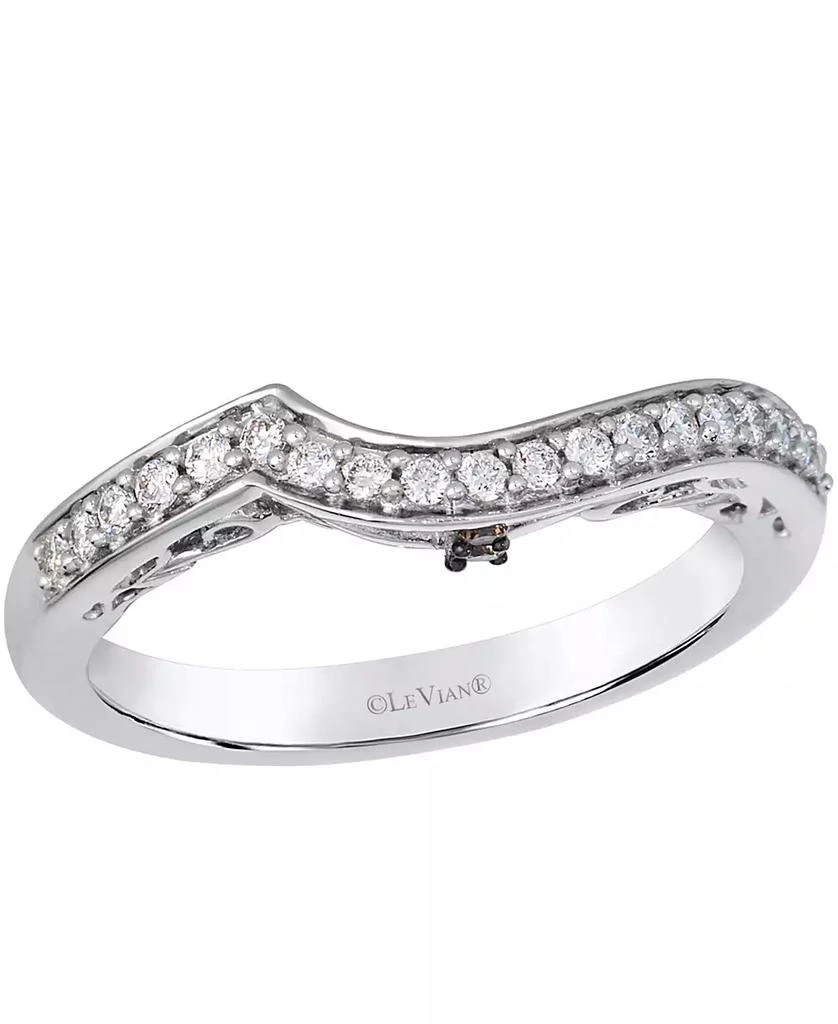 Le Vian Chocolate 
Vanilla Diamond Bridal Ring (0.20 ct. t.w.) in 14k Vanilla Gold