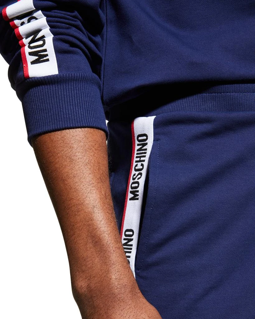 Moschino Men's Logo-Tape Sweat Shorts 5