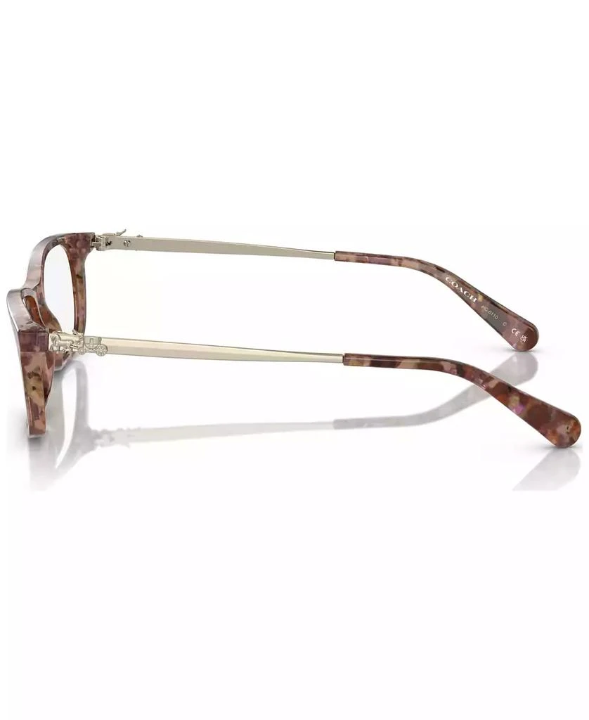 Coach Women's Rectangle Eyeglasses, HC6110 52 3