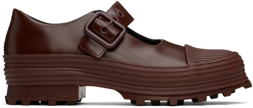 CAMPERLAB Burgundy Traktori Loafers 1
