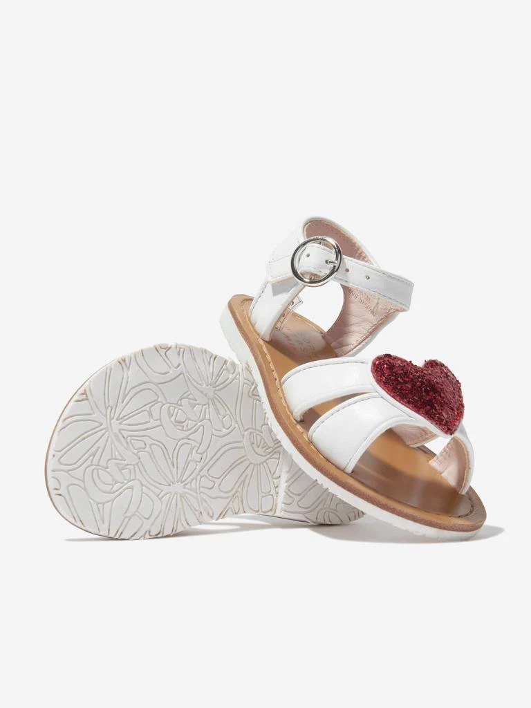 Sophia Webster Sophia Webster Girls Amora Sandals in White 2