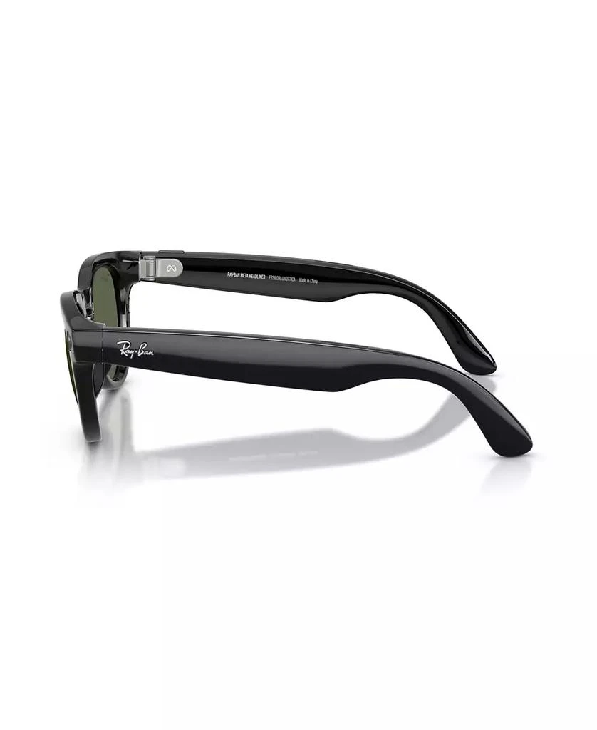 Ray-Ban Unisex AI Meta Gen2 Low Bridge Fit Headliner Sunglasses, RW4013F 3