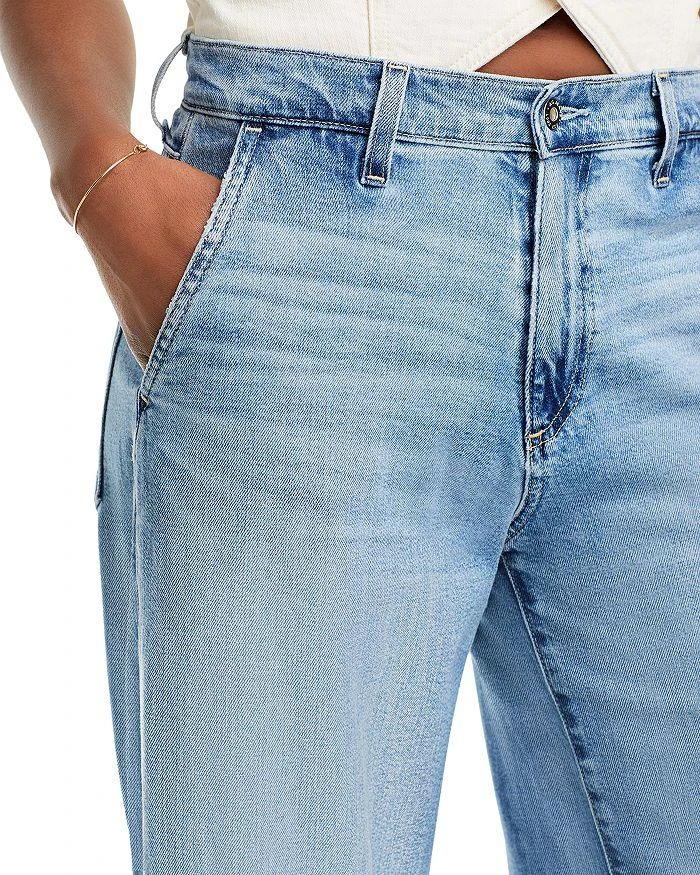 AG Stella Low Slung Palazzo Jeans in Dune 5