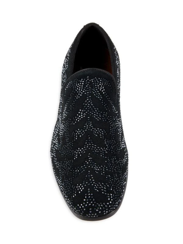 Robert Graham Embellished Leather Loafers 5
