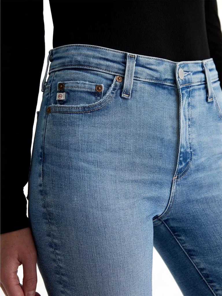 AG Jeans Mari Straight-Leg Crop Jeans 6