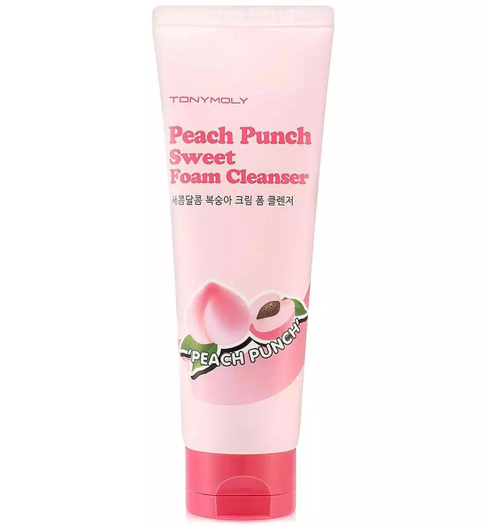 TONYMOLY Peach Punch Sweet Foam Cleanser 1