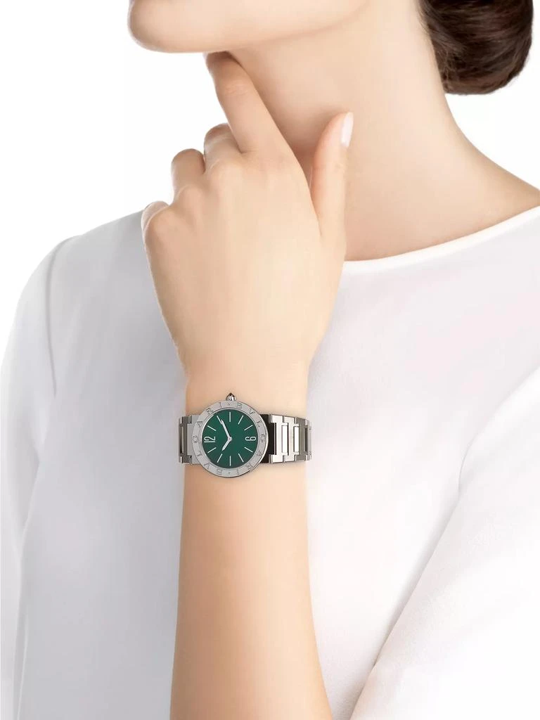 BVLGARI BVLGARI BVLGARI LADY Stainless Steel Bracelet Watch 2