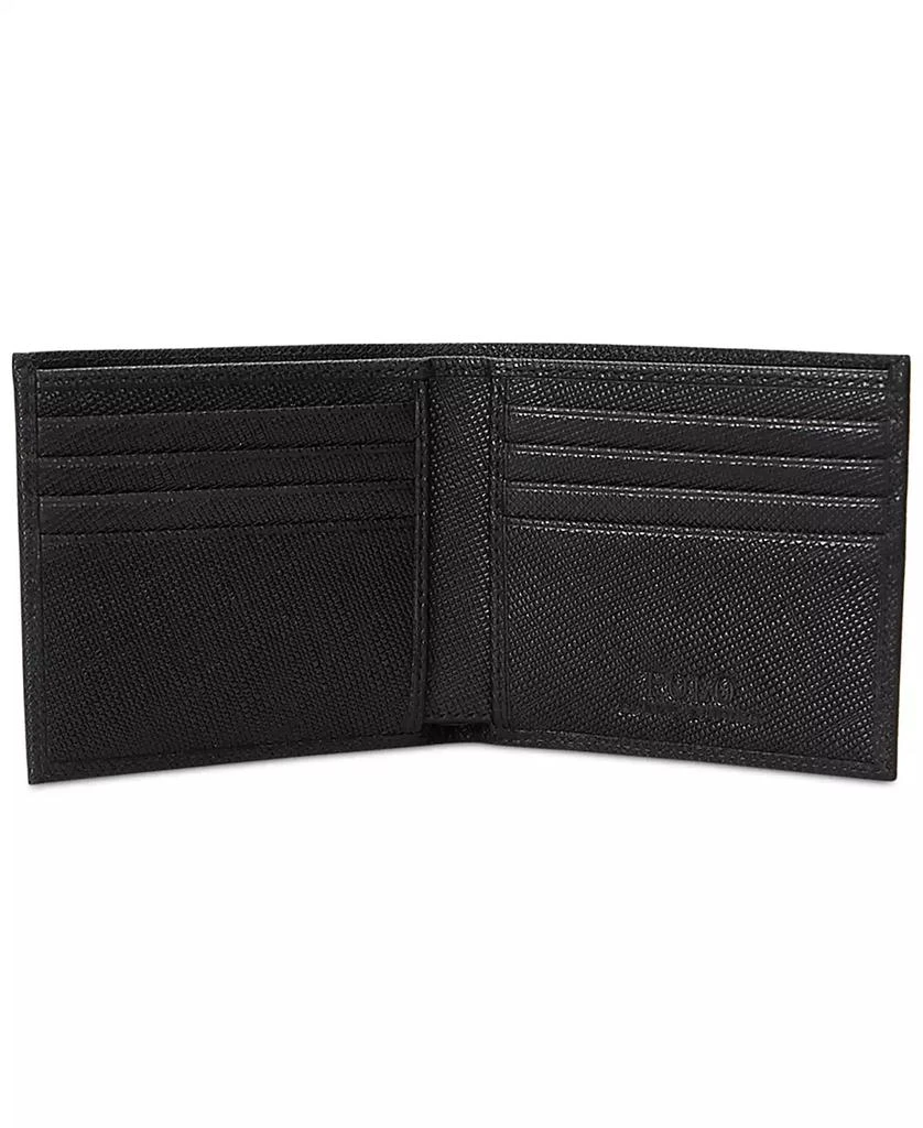 Ralph Lauren Men's Textured Saffiano Leather Billfold Wallet 3
