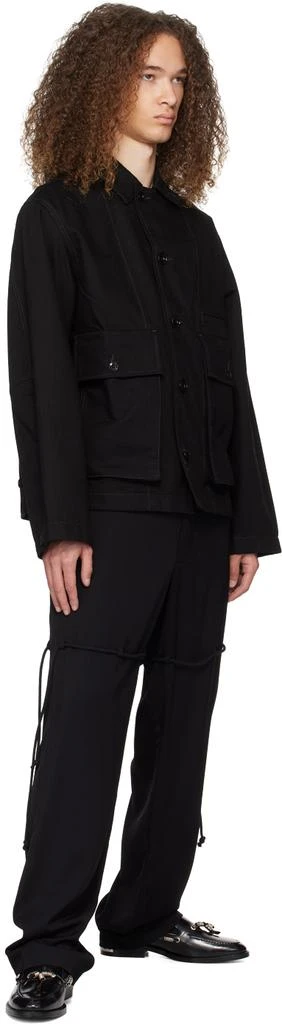Toga Virilis Black Polished Loafers 5