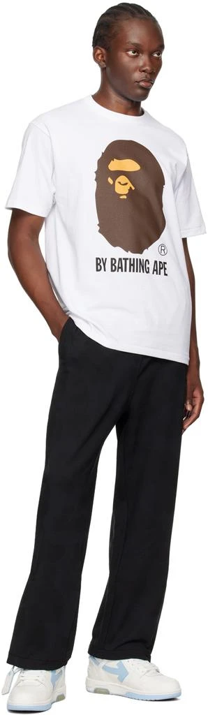 Bape White 'By Bathing Ape' T-Shirt 4