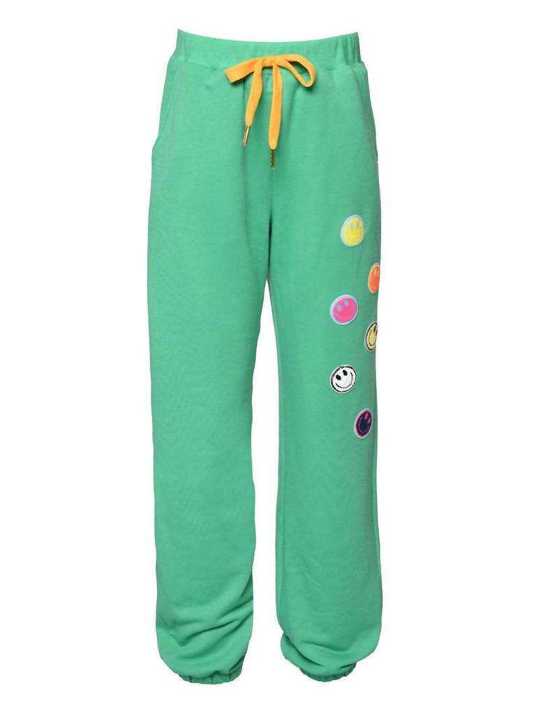 Hannah Banana Hannah Banana - Girl's Sequin Happy Applique Jogger Pants