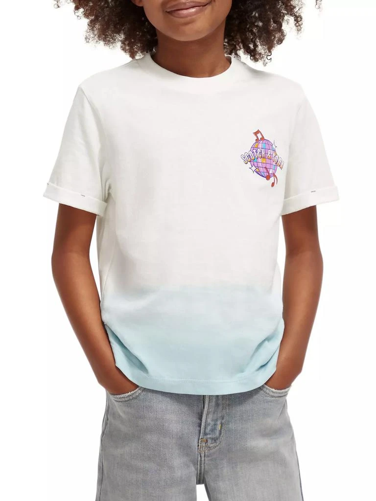 Scotch & Soda Little Girl's & Girl's Logo Disco Dip-Dye T-Shirt 4