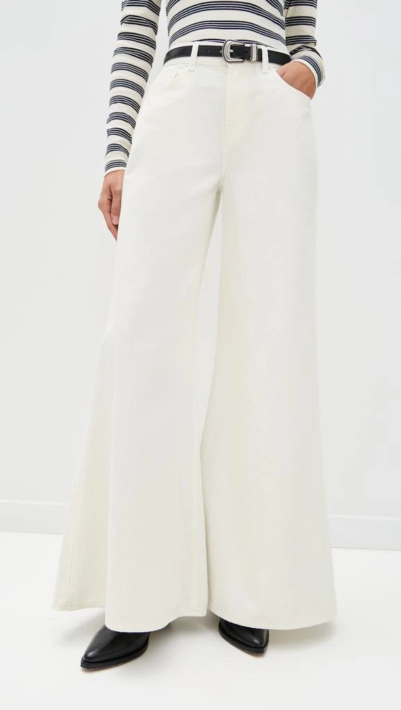 7 For All Mankind Willow Wide Crop Jeans 1