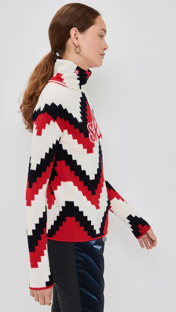 PERFECT MOMENT Chevron Roll Neck Sweater 3