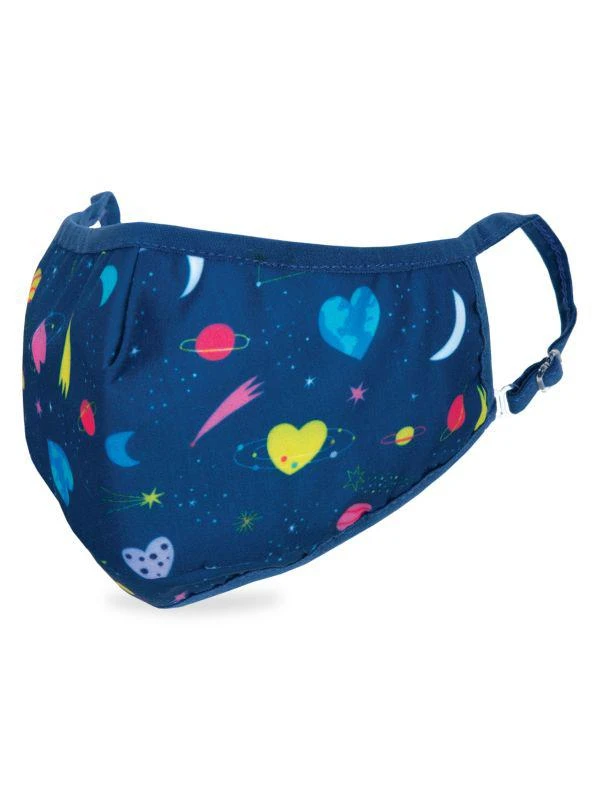 Iscream Kid's Heart Space Face Mask 1