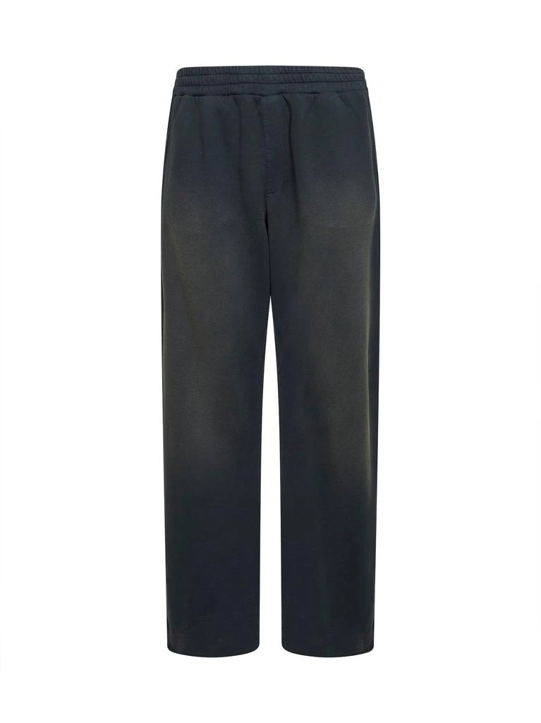 Golden Goose GOLDEN GOOSE | Black bleached cotton fleece Journey jogging trousers | Man | S