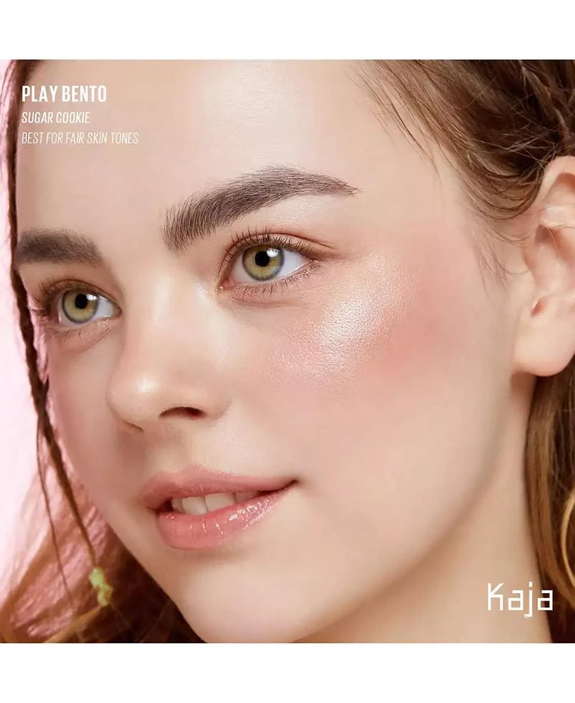 Kaja Face Bento Cream Bronzer, Powder Blush & Highlighter Sculpting Trio 3