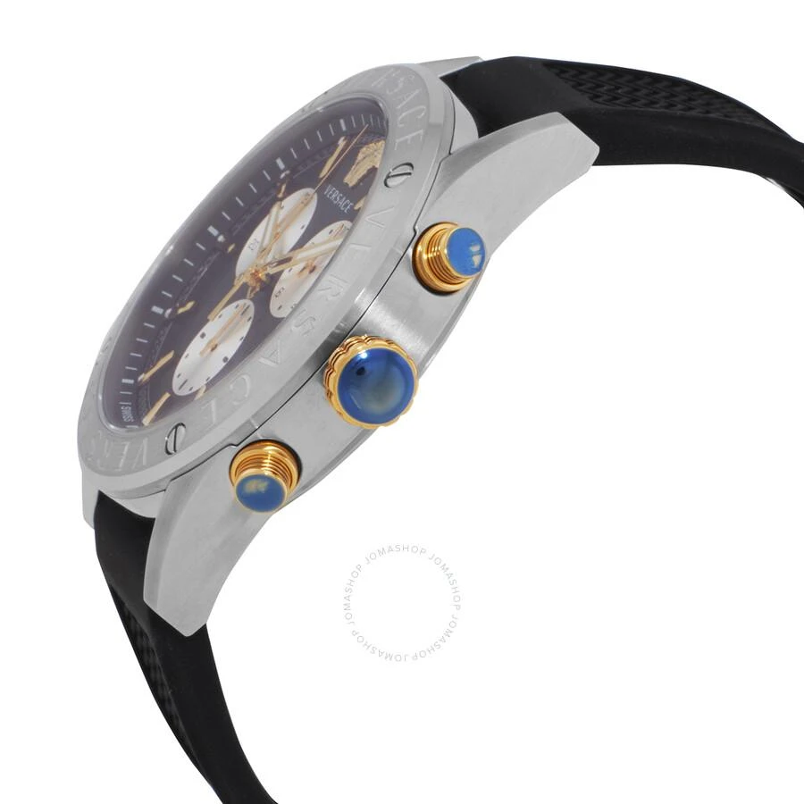 Versace V-Chrono Chronograph Quartz Black Dial Men's Watch VEHB00119 2