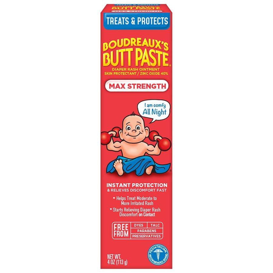 Boudreaux's Diaper Rash Ointment, Maximum Strength