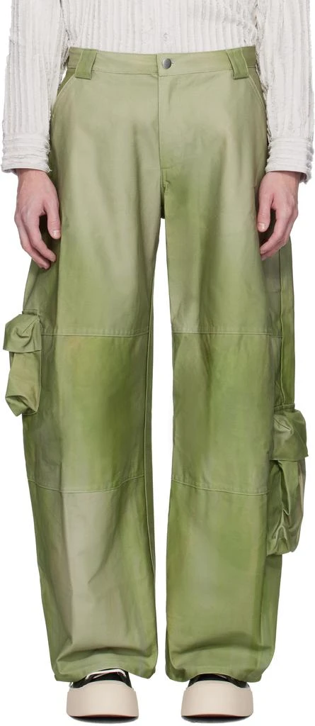 Collina Strada Green Lawn Cargo Pants 1