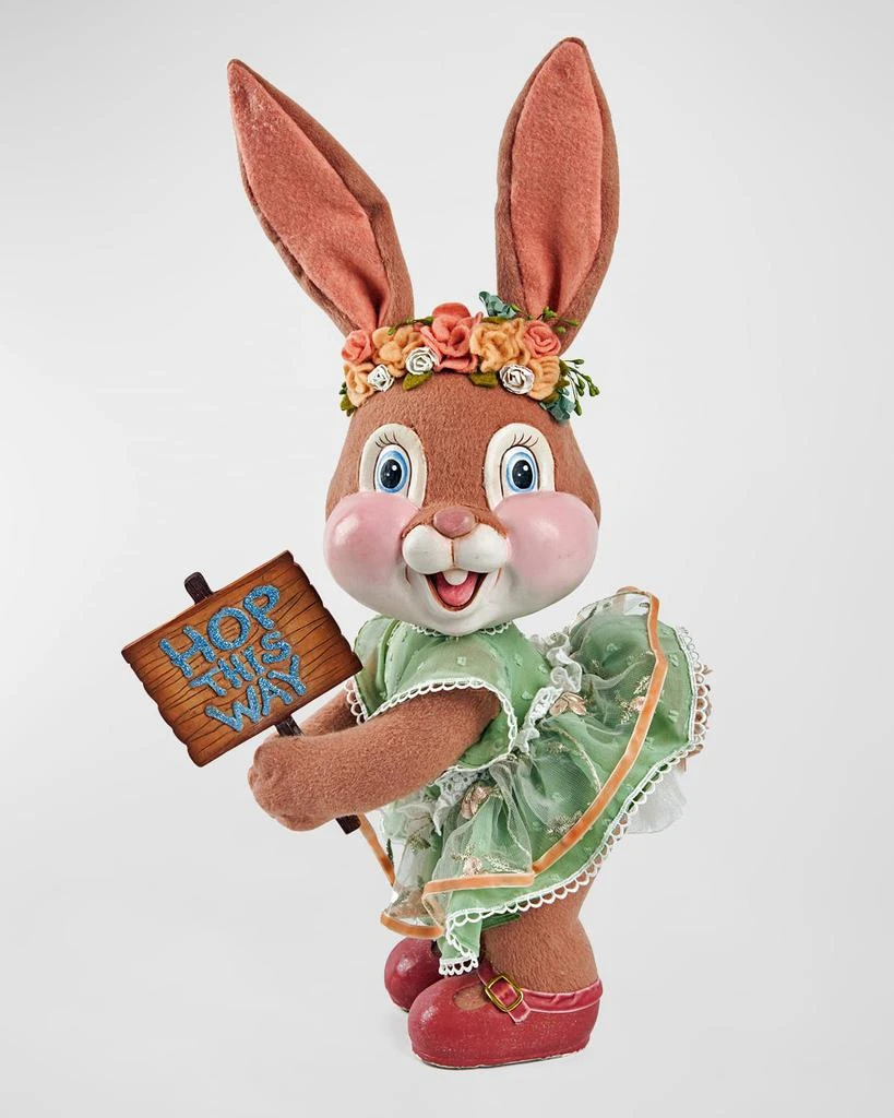 Katherine's Collection Hop This Way Bunny Tabletop 1