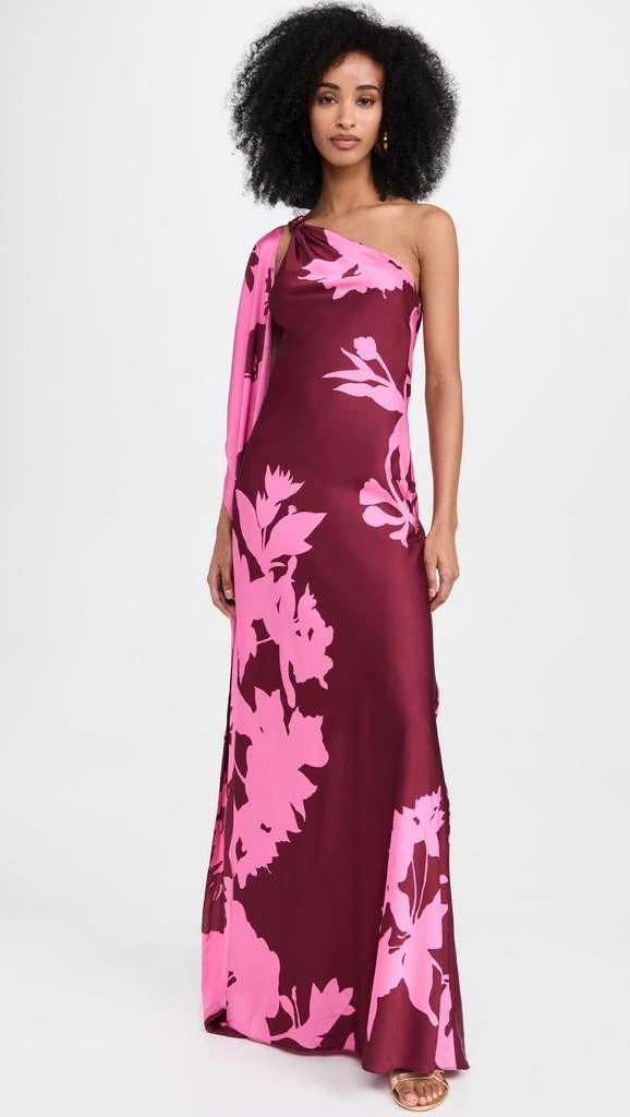 Hemant and Nandita One Shoulder Long Dress 4