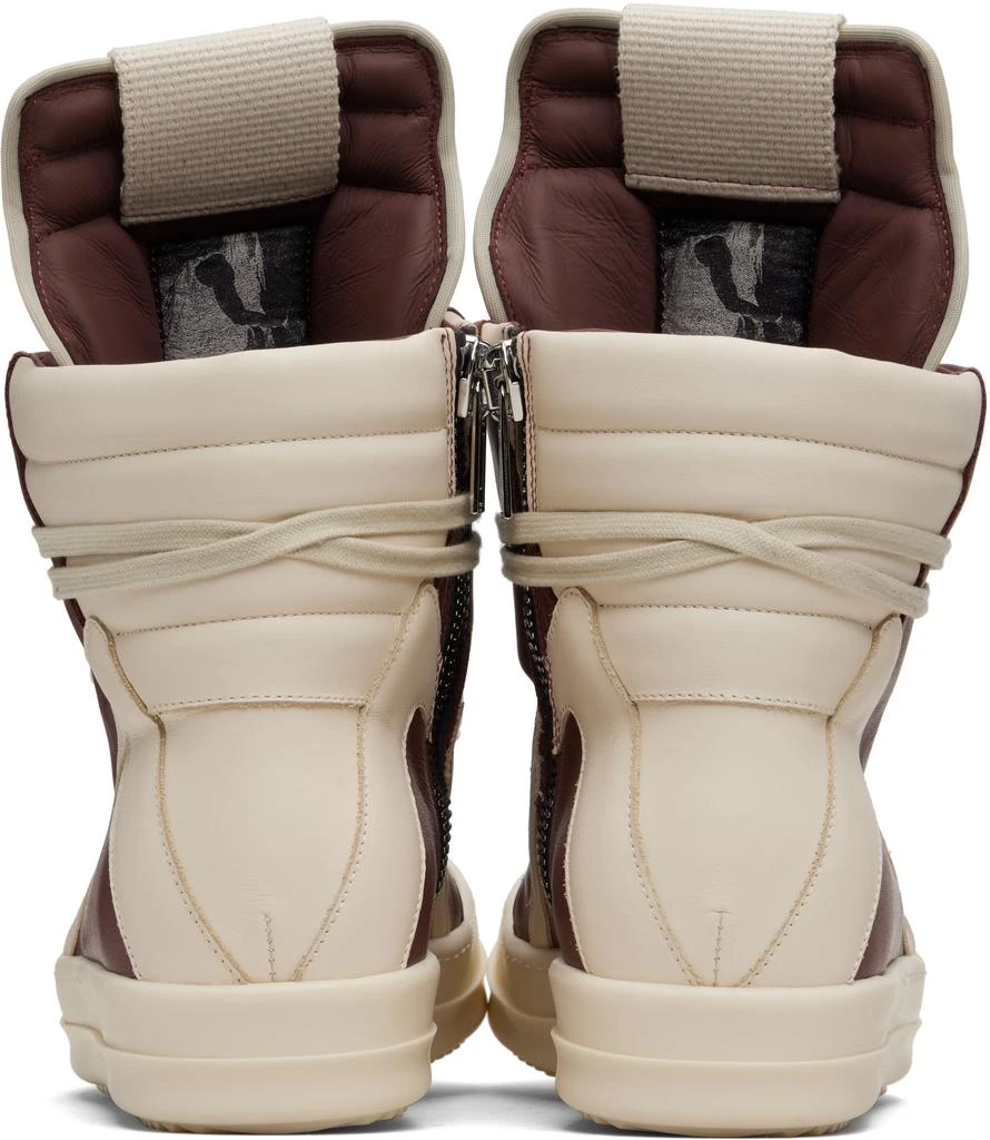 Rick Owens Pink Concordians Geobasket Sneakers 2